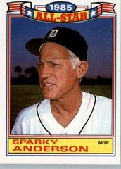 Sparky Anderson #1 Baseball Cards 1986 Topps All Star Glossy Set of 22 Prices