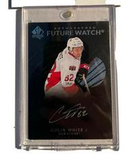 Colin White [Future Watch Black Silver Ink Autograph] Hockey Cards 2017 SP Authentic Prices