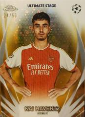 Kai Havertz [Gold] #USC-4 Soccer Cards 2023 Topps UEFA Club Ultimate Stage Prices