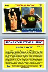 Stone Cold Steve Austin Wrestling Cards 2015 Topps Heritage WWE Then & Now Prices