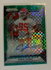 Chris Jones [Green Power] #RA-CJN Football Cards 2016 Panini Prizm Rookie Autograph Prices