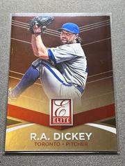 R.A. Dickey Baseball Cards 2015 Donruss Elite Prices