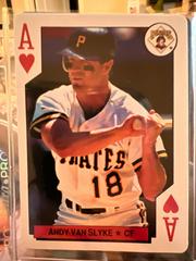 Andy Van Slyke [Ace of Hearts] Baseball Cards 1992 U.S. Playing Card All Stars Prices