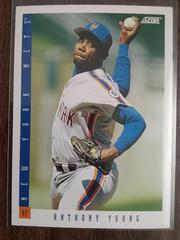 Anthony Young Baseball Cards 1993 Score Prices