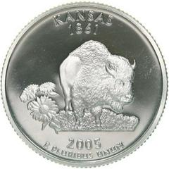 2005 D [SMS KANSAS] Coins State Quarter Prices