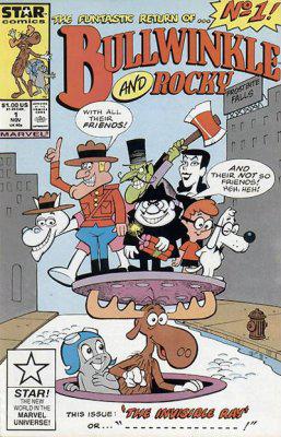 Bullwinkle and Rocky #1 (1987) Comic Books Bullwinkle and Rocky