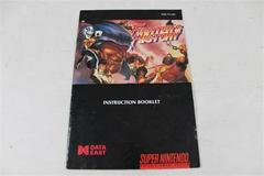 Fighter'S History - Manual | Fighter's History Super Nintendo