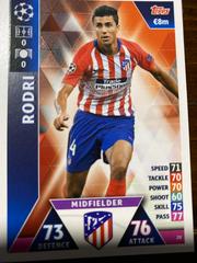 Rodri #28 Soccer Cards 2018 Topps UEFA Champions League Match Attax Prices