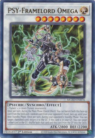 PSY-Framelord Omega MGED-EN076 YuGiOh Maximum Gold: El Dorado