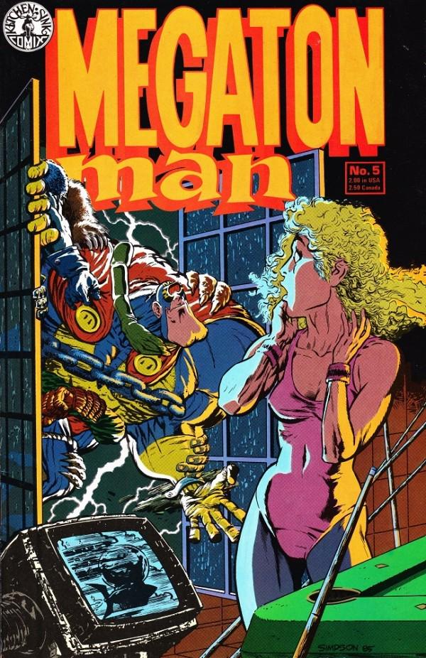 Megaton Man #5 (1985) Comic Books Megaton Man