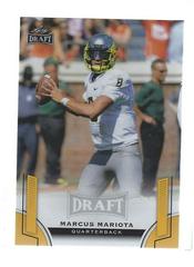 Marcus Mariota [Gold] #83 Football Cards 2015 Leaf Draft Prices
