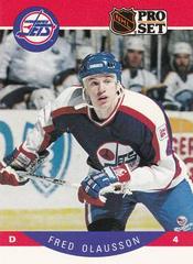 Fredrik Olausson [ERR spelled Fred on front] #335 Hockey Cards 1990 Pro Set Prices