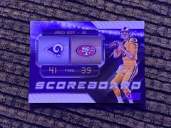 Jared Goff #3 Football Cards 2018 Score Scoreboard Prices