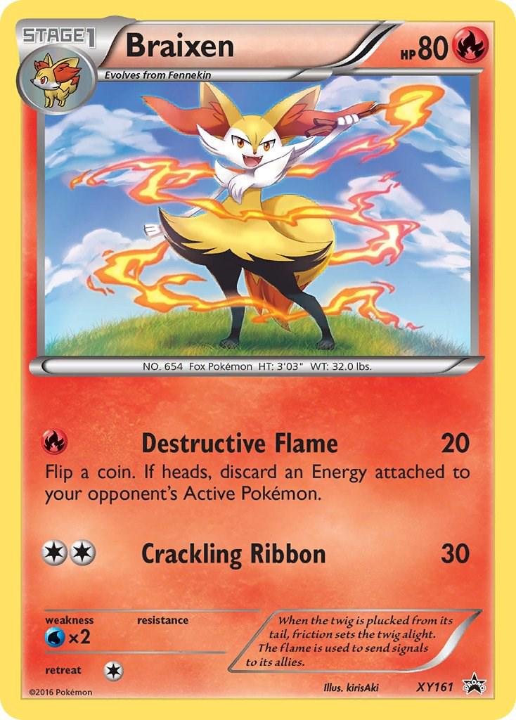 Braixen #XY161 Pokemon Promo