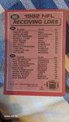 Back  | D.Clark, K.Winslow [Receiving Leaders] Football Cards 1983 Topps