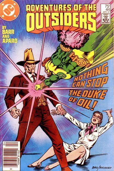 Adventures of the Outsiders #44 (1987) Comic Books Adventures of the Outsiders