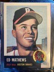 Ed Mathews Baseball Cards 1991 Topps Archives 1953 Prices