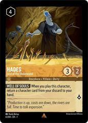Hades - Lord of the Underworld [Foil] Lorcana First Chapter Prices