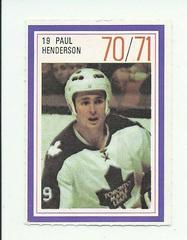 Paul Henderson Hockey Cards 1970 Esso Power Players Prices