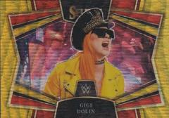 Gigi Dolin [Gold Wave] Wrestling Cards 2023 Panini Select WWE Snapshots Prices