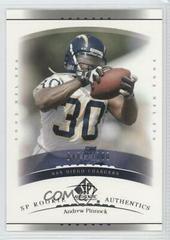 Andrew Pinnock #155 Football Cards 2003 SP Authentic Prices