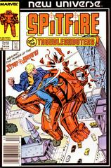 Spitfire and the Troubleshooters [Newsstand] #5 (1987) Comic Books Spitfire and the Troubleshooters Prices