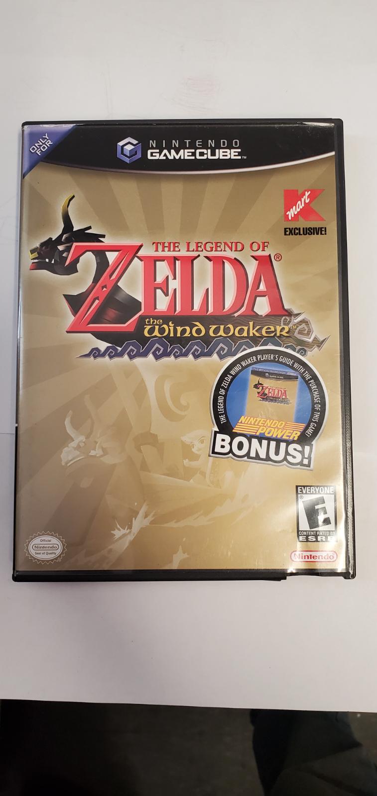 Zelda Wind Waker [Kmart Edition] Item, Box, and Manual Gamecube
