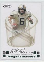 Jay Cutler [Green] Football Cards 2006 Sage Hit Design for Success Prices