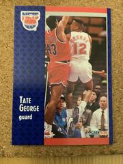 Tate George Basketball Cards 1991 Fleer Prices