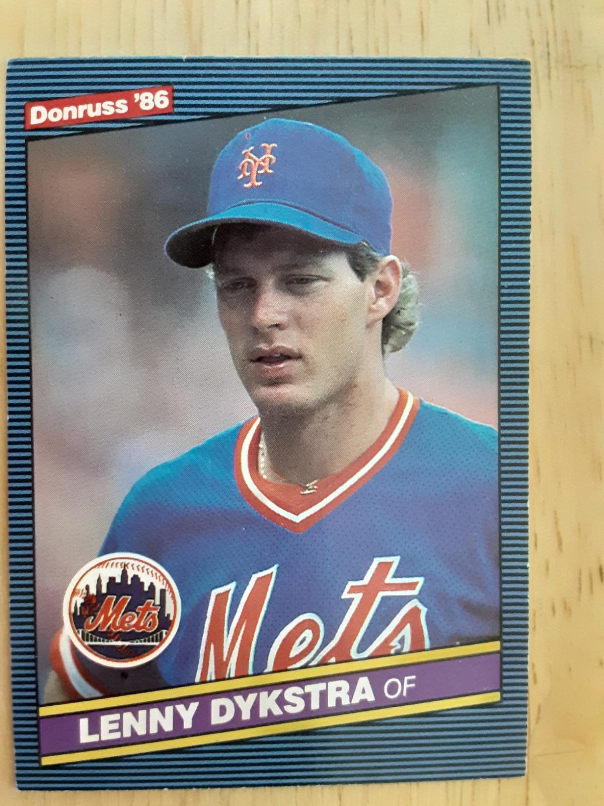 Lenny Dykstra Ungraded 1986 Donruss
