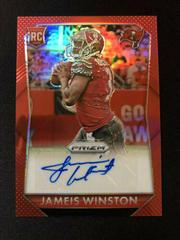 Jameis Winston [Red Prizm] #RS-JW Football Cards 2015 Panini Prizm Rookie Signatures Prices