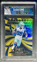 CeeDee Lamb [Gold Prizm] #T16 Football Cards 2020 Panini Select Turbocharged Prices