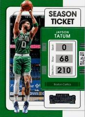 Jayson Tatum [Purple] Basketball Cards 2021 Panini Contenders Prices