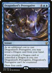 Dragonlord's Prerogative Magic Dragons of Tarkir Prices