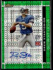 Drew Stanton [Autograph] Football Cards 2007 Topps Finest Prices