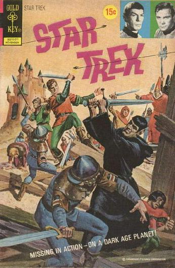 Star Trek #16 (1972) Cover Art