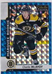 Charlie McAvoy [Royal Blue Cube] Hockey Cards 2017 O Pee Chee Platinum Prices