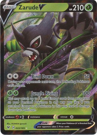 Zarude V 22 Prices Pokemon Vivid Voltage Pokemon Cards