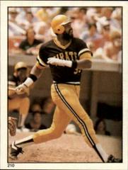 Dave Parker #210 Baseball Cards 1981 Topps Stickers Prices