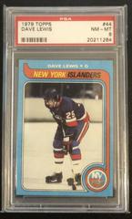 Dave Lewis Hockey Cards 1979 Topps Prices