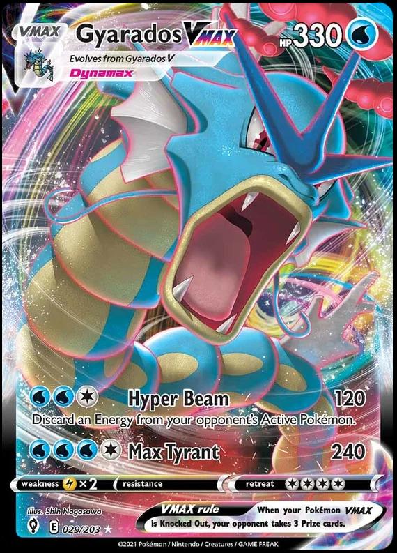 Gyarados VMAX #29 Prices | Pokemon Evolving Skies | Pokemon Cards