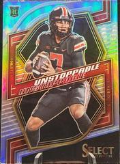 C.J. Stroud [Silver] #UN-2 Football Cards 2023 Panini Select Draft Picks Unstoppable Prices