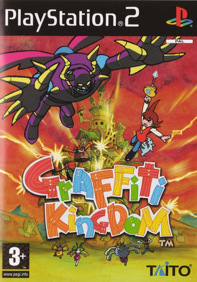 Jeu Graffiti Kingdom - PlayStation 2 - Version PAL Italienne - Très Bon état - Complet