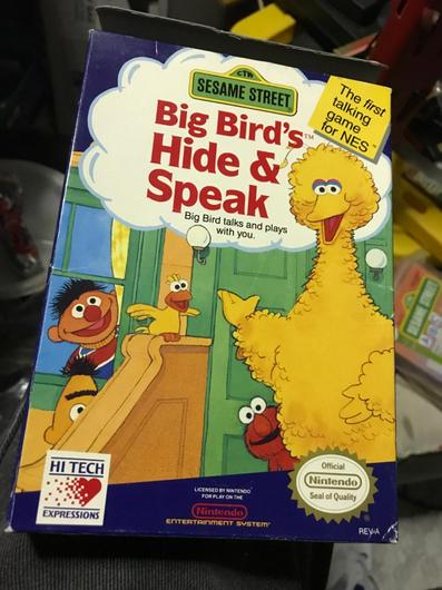 Sesame Street Big Bird's Hide and Speak photo