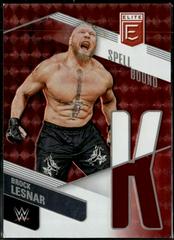 Brock Lesnar [Red] Wrestling Cards 2023 Donruss Elite WWE Spellbound Prices