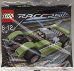 Lime / Black Racer #7452 LEGO Racers