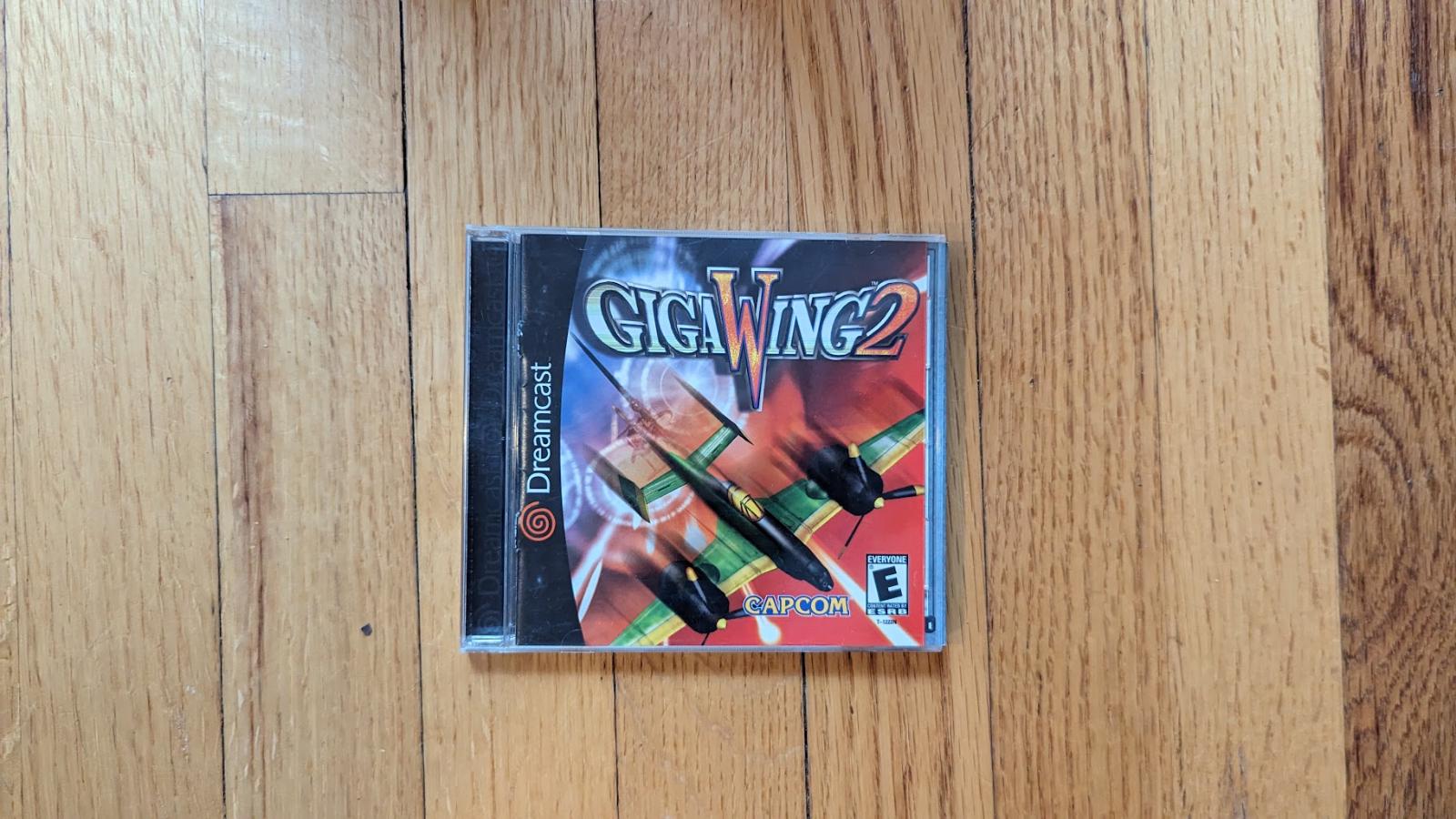 Giga Wing Item Box And Manual Sega Dreamcast