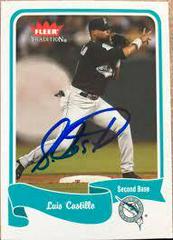 Luis Castillo Baseball Cards 2004 Fleer Tradition Prices