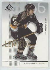 Mario Lemieux Hockey Cards 2002 SP Game Used Prices