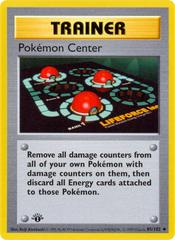 Pokemon Center [1st Edition] Pokemon Base Set Prices